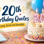 20th birthday quotes