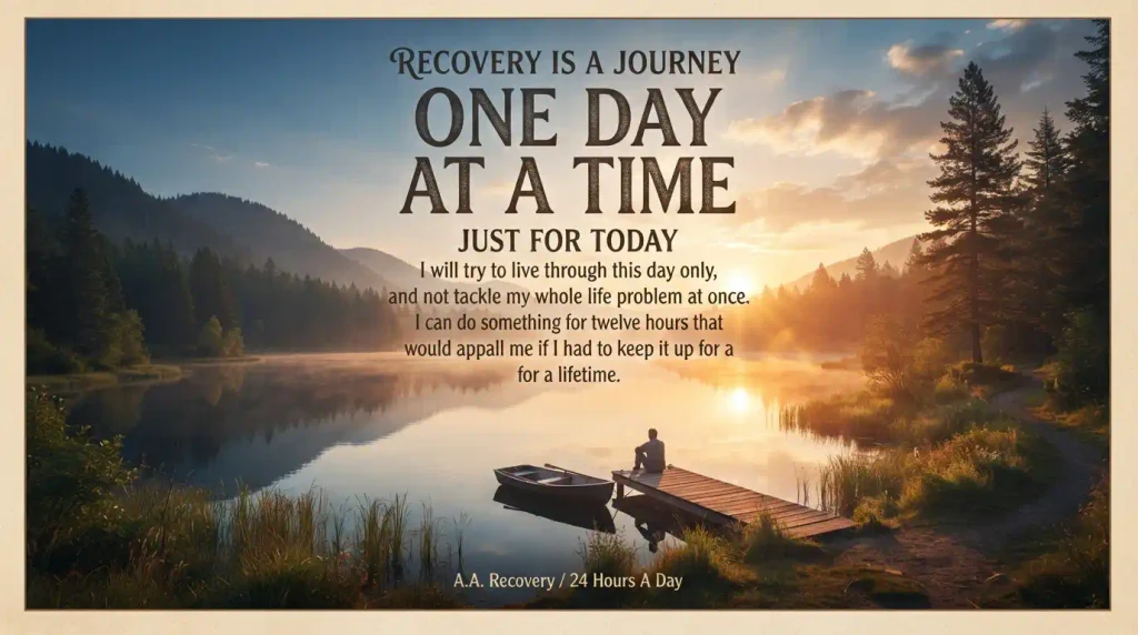 AA Quotes for Recovery and Taking It One Day at a Time