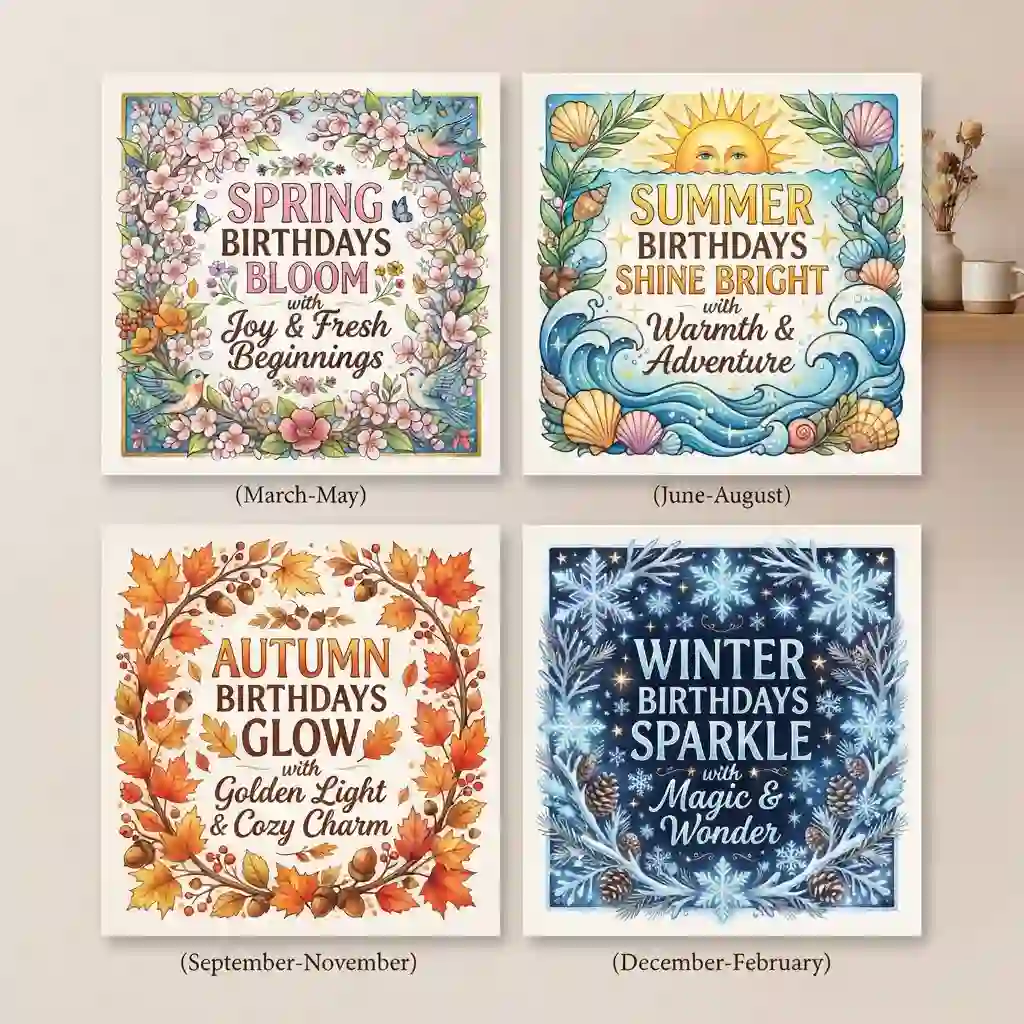 Birthday Month Quotes Inspired by the Seasons
