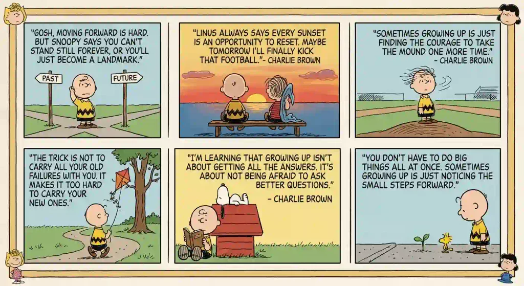 Charlie Brown Quotes About Growing Up and Moving Forward