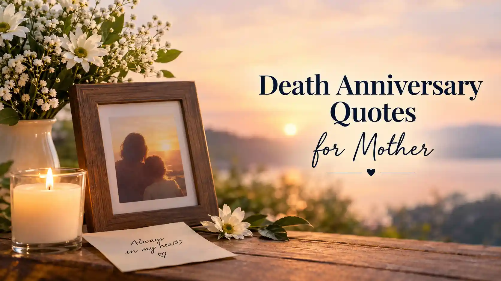 death anniversary quotes for mother