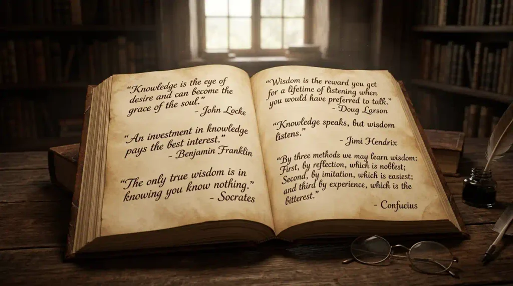 Educated Quotes About Knowledge and Wisdom