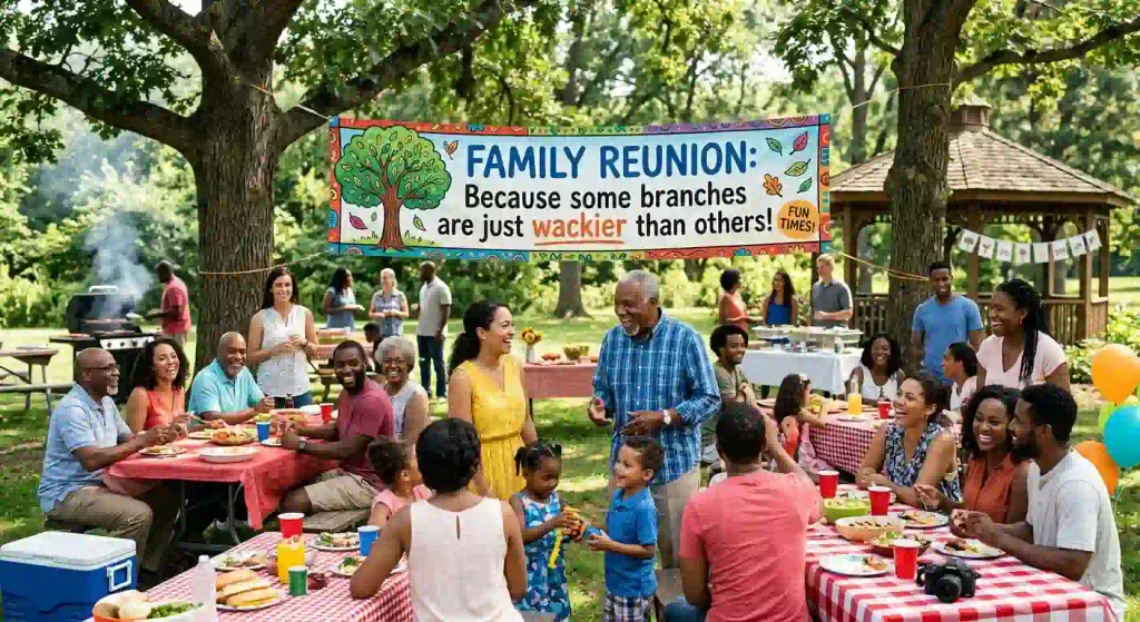 Family Reunion Quotes Funny for Your Next Gathering