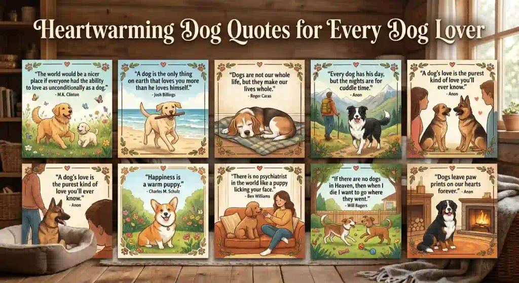 Heartwarming Dog Quotes for Every Dog Lover