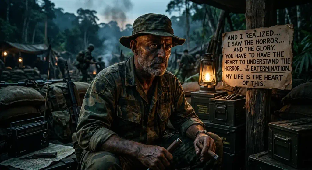 Powerful Kurtz Inspired Quotes About War