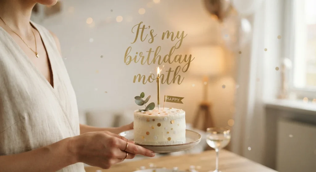 Short Birthday Month Quotes for Captions