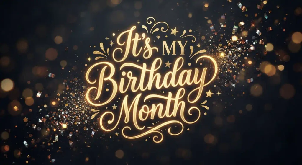 Stylish Birthday Month Quotes for Statuses and Posts