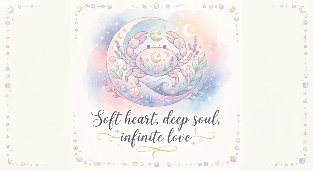 Sweet Cancer Zodiac Quotes for Soft Hearts 