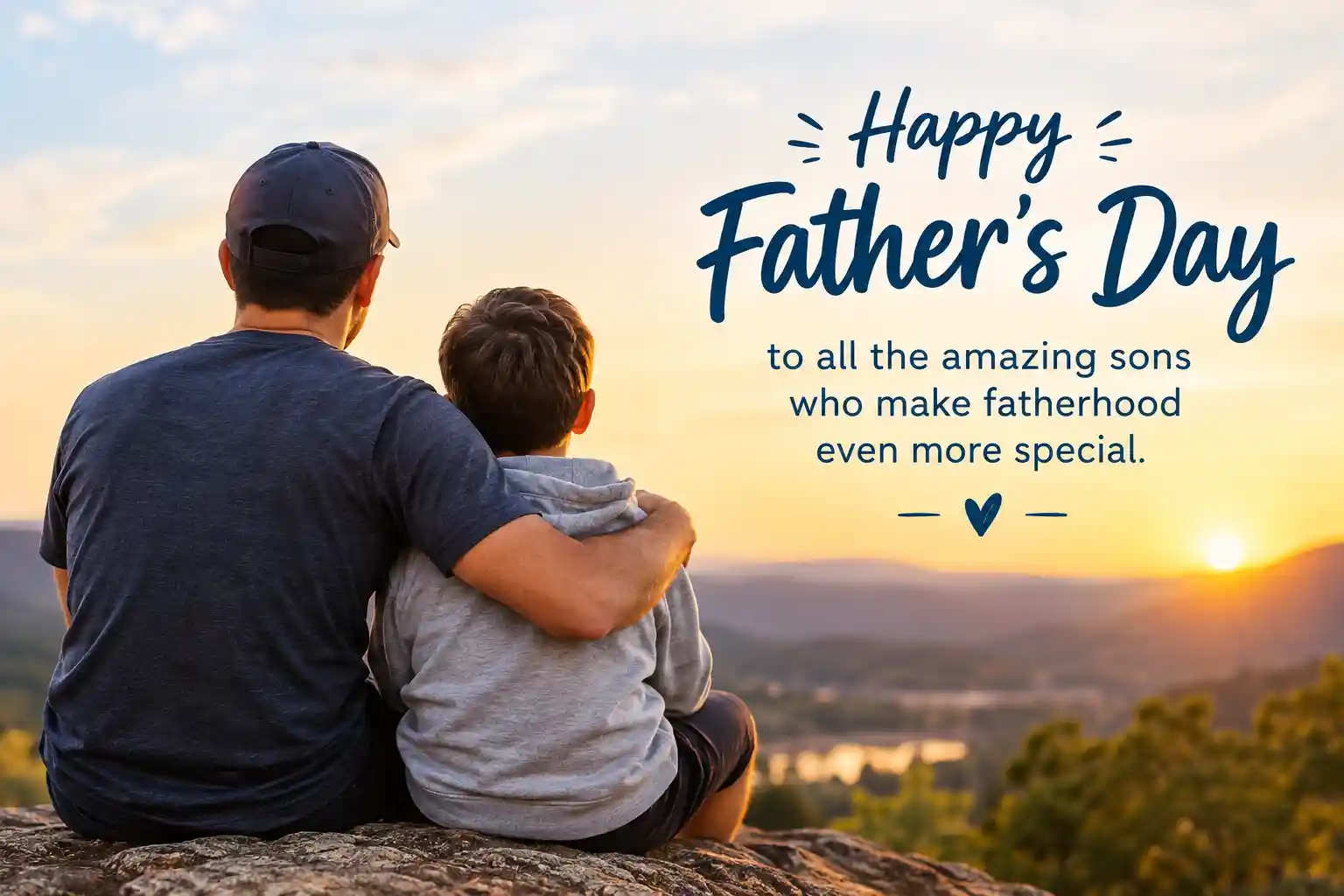 happy fathers day son quotes