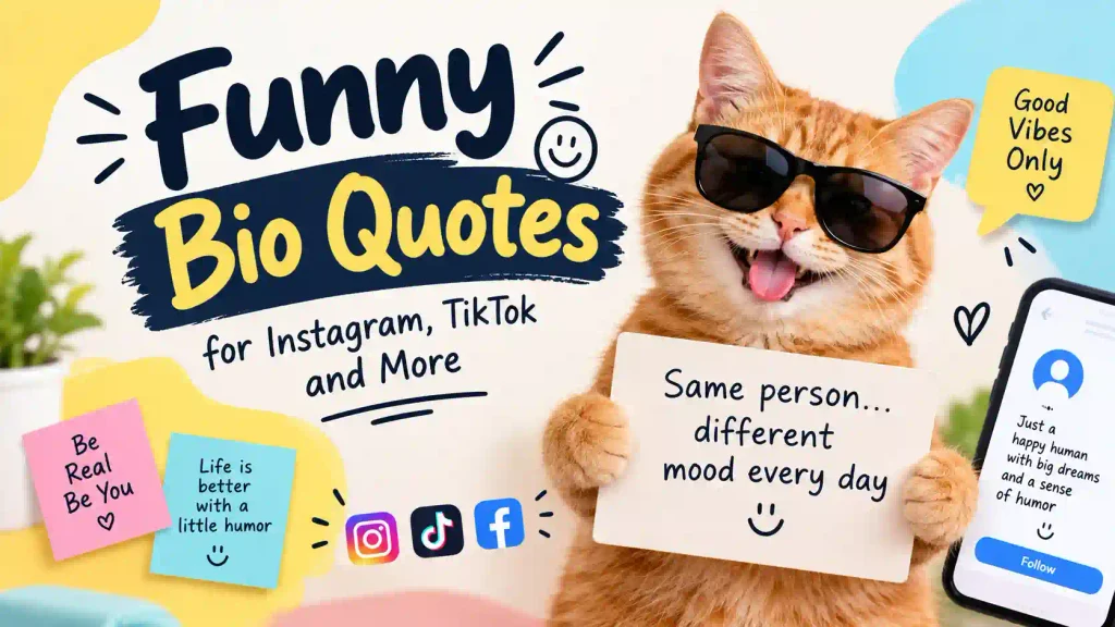 funny bio quotes