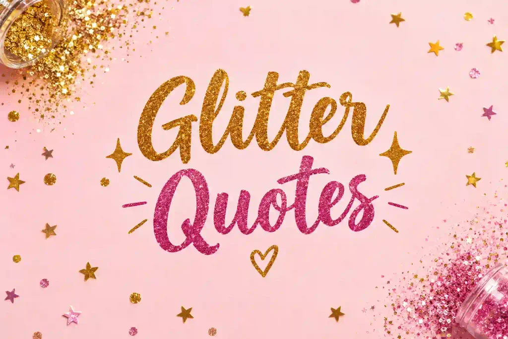 glitter quotes