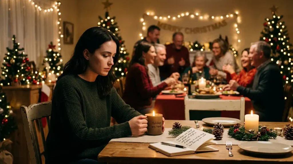 Holidays Are Hard Quotes for People Who Feel Sad or Out of Place